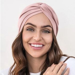 Loza Tam Turban Hat - Pink